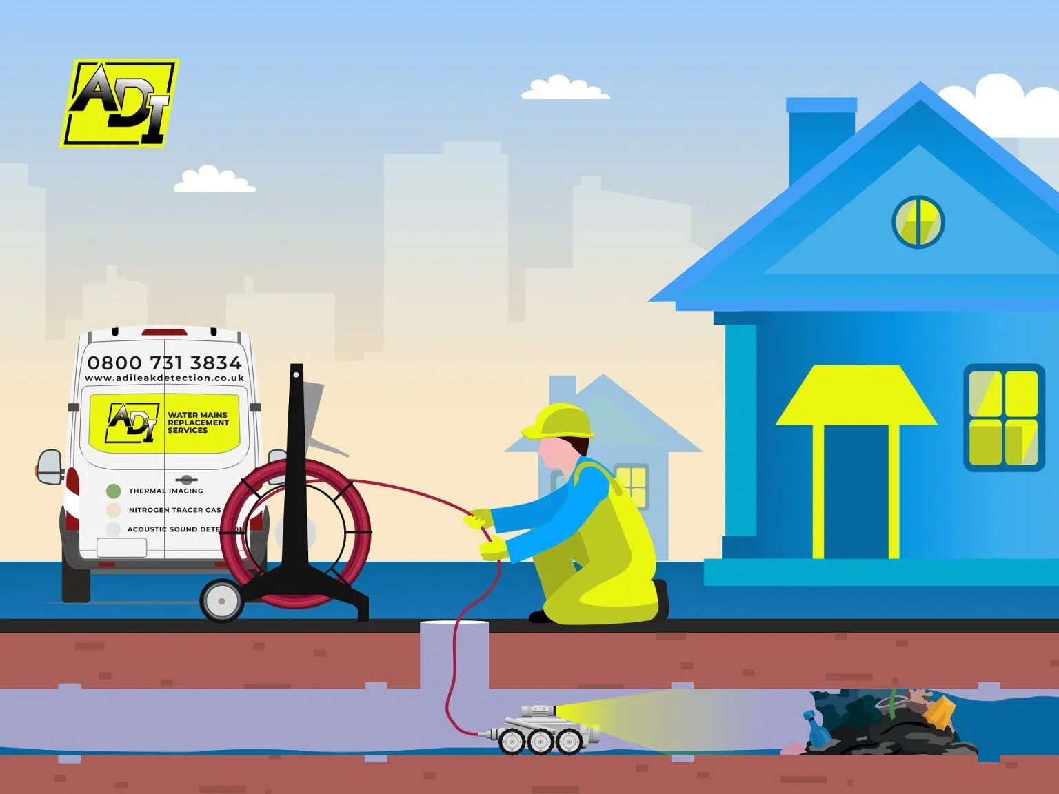 Drainage CCTV Surveys & Investigations Ashford